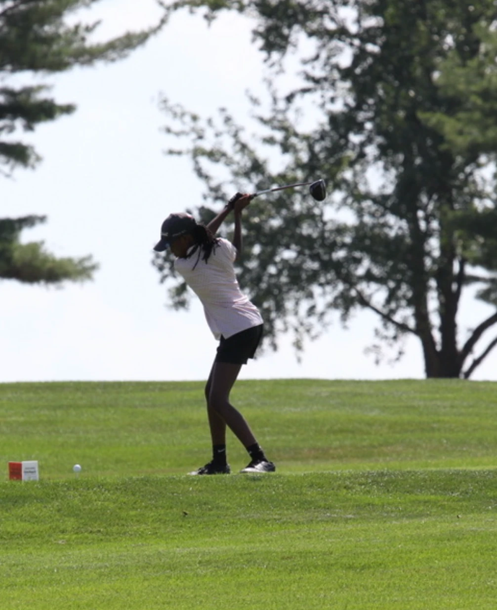 Driver off the tee at Waynesboro